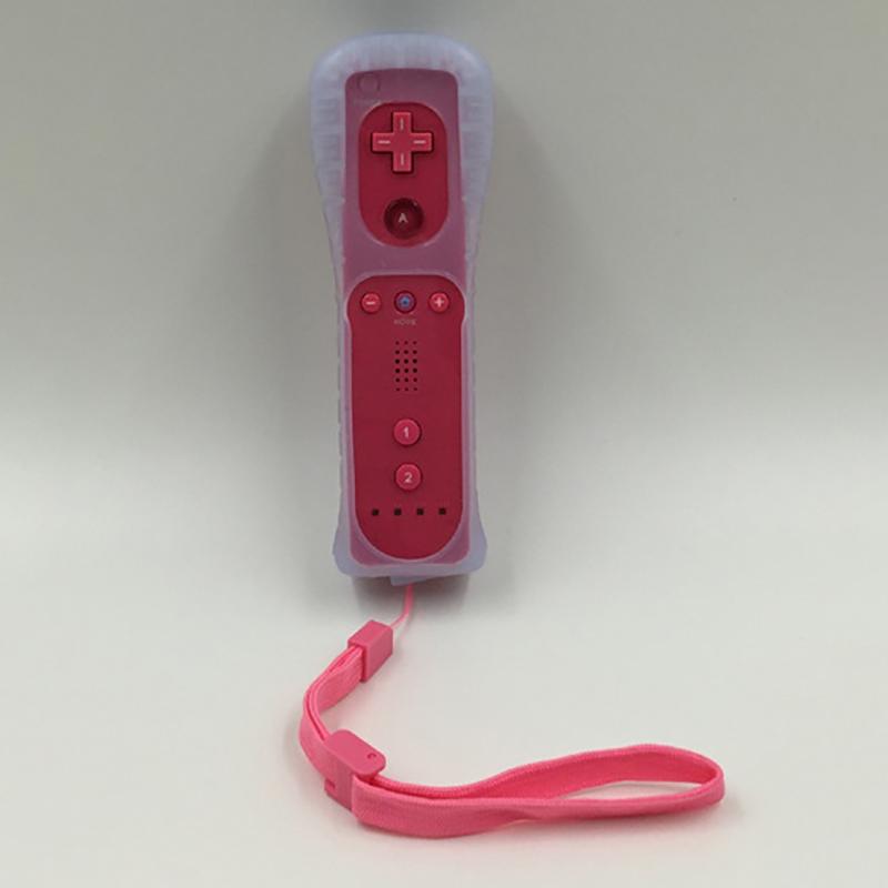 Wii/Wii U Joystick 2'si 1 Arada Kablosuz Uzaktan Kumanda Gamepad Kontrol Seti İsteğe Bağlı Motion Plus Silikon Kılıflı Video Oyunu