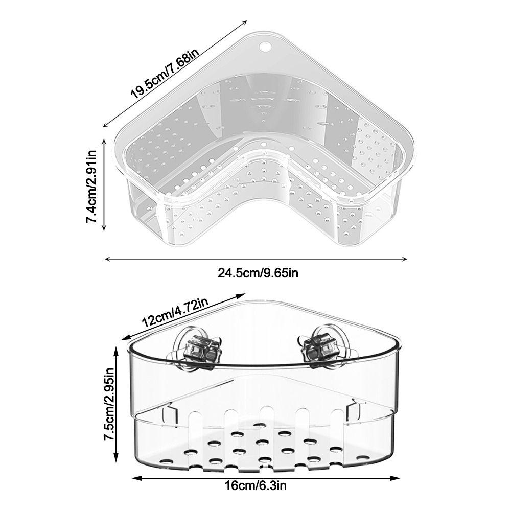 Rotating Sink Drain Racks Multi Functional Sponge Holder Durable Storage Basket  Bathroom