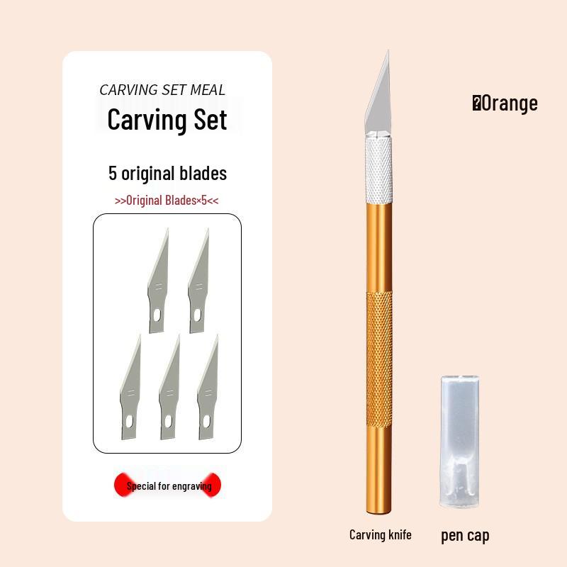 Aluminum Alloy Carving Knife Set for Model Making & Mobile Film