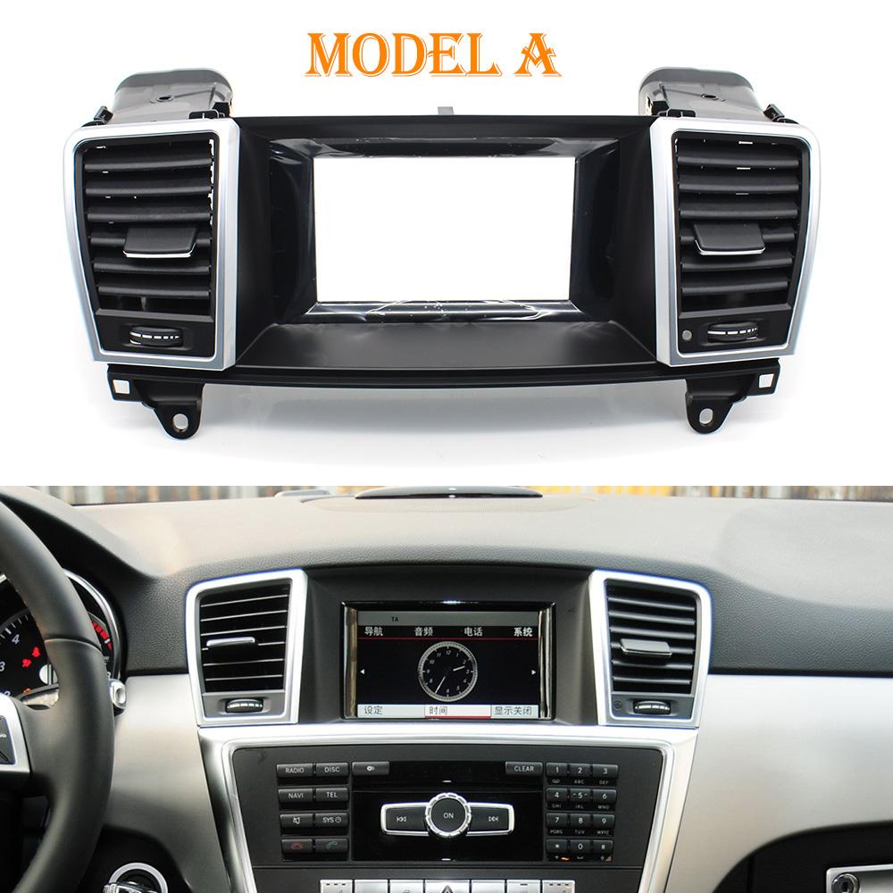 Dashboard Central Left Right Air Conditioner AC Vent Grille Complete Assembly For Mercedes Benz M ML GL Class W166 2012-2015