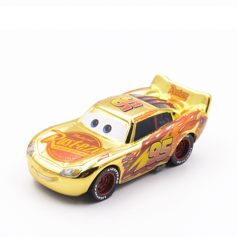 Disney Pixar Cars Lightning McQueen Black Storm Jackson Cruz Matt Klassische Autos Legierungsauto Spielzeug Kinderspielzeug Geschenke