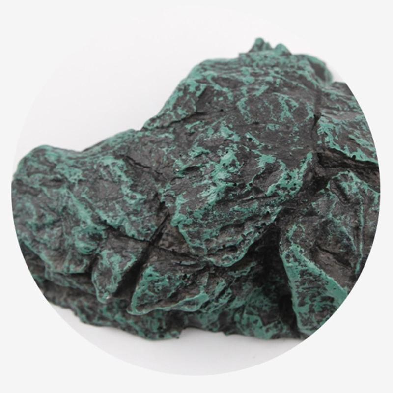 Resin Cave Rock Ornaments DIY Resin Fish Tanks Artificial Aquariums Simulation Cave Rock Cave for Reptiles Shelter