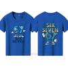 Six Seven Teenager Tshirts Summer Boys Girls Casual Fashion Colorful Short Sleeve Tops ONeck Children Tees Funny Kids Tshirts
