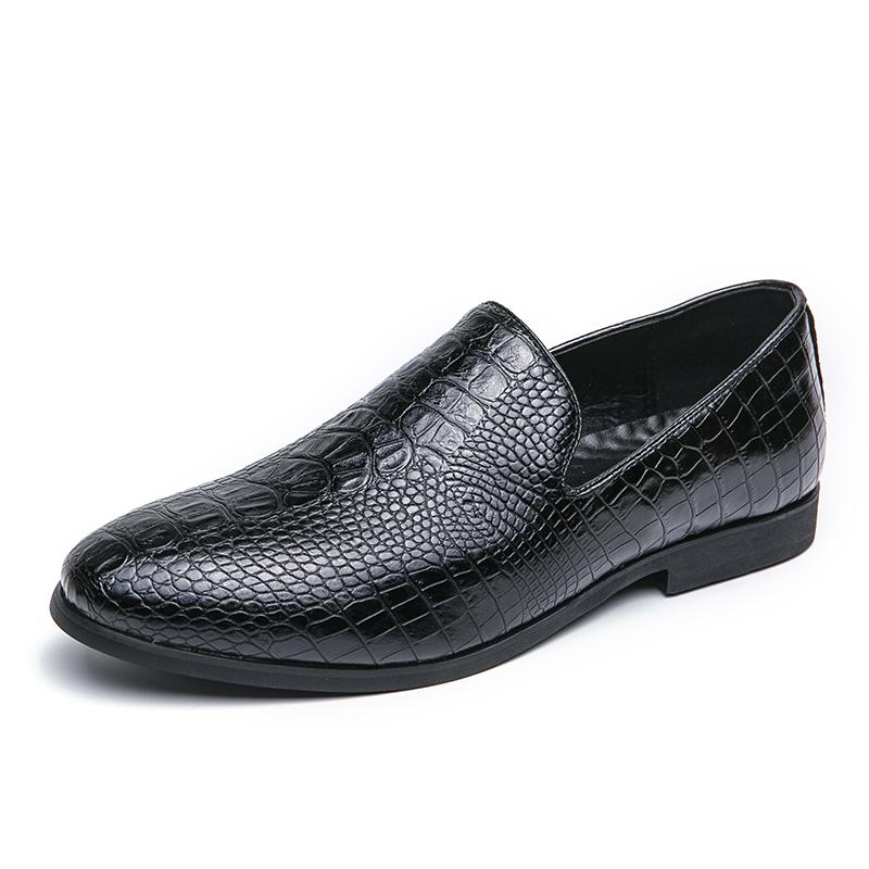 

Men S Flat Bottomed Loafers Classic Casual Business Style Work And Office Comfortable Street Walking Leather Shoes 38-46 46