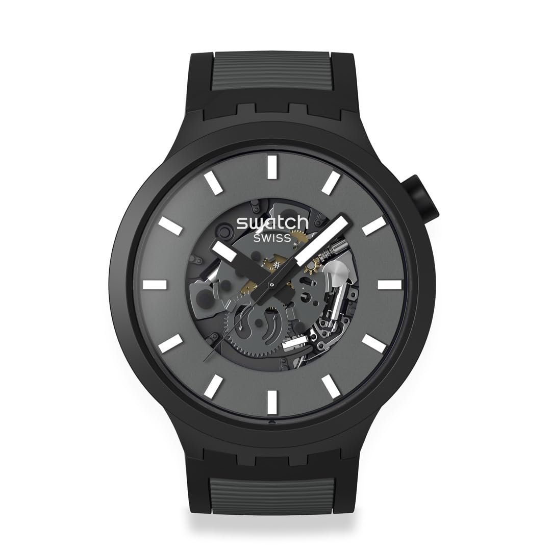 

Годинник PAST THE HORIZON SB05B113 Чорний [Swatch] чорний