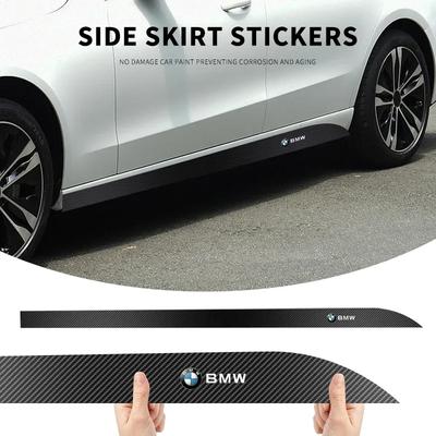 2 Stück Auto Tür Seitenstreifen Schürze Aufkleber Karosserie Vinyl Aufkleber Auto Styling für BMW E46 E60 E39 F25 F35 F20 X1 X2 X3 X4 X5 X6 X7