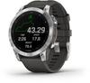 Garmin Fenix 7, Silver w/Graphite Band "010-02540-01" (timbru Verde 0.18 Lei)