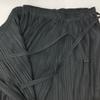 PLEATS PLEASE PP73-JF573 17AW Black Pleated Wide Wrap Pants Bottoms 3 blackUsed
