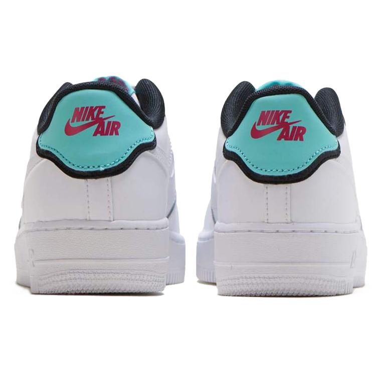 New Nike Air Force 1 Low Double Layer Aqua Black GS BV1084-100