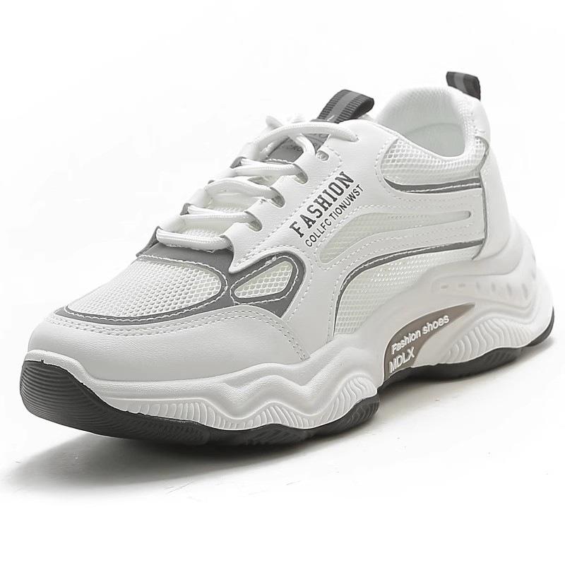 Sport Running Shoes Women Chunky Casual Sneakers Summer New Mesh Breathable Training Shoes Fashion Women Shoes Versatile Zapatos