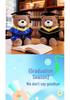Adorable Graduation Teddy Bear Plush Toy