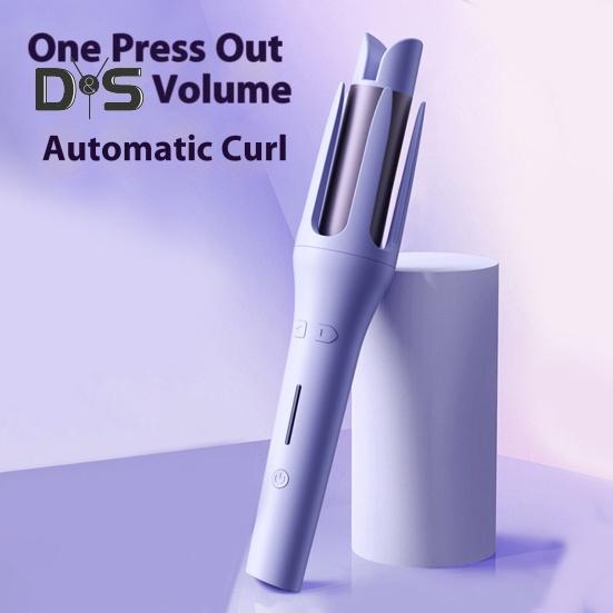 32MM Automatic Rotating Curling Iron Fast Heating Professional Hair Curler Portable Travel Negative Ions Electric Curling Wand Women Hair Styling