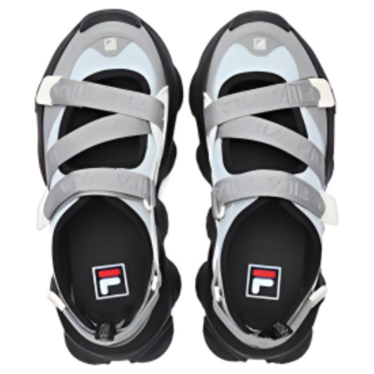 New FILA FRAGOLA Breathable Height Increase Beach Sandals Women's Gray F12W421402FEI
