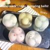 Hot Sale Crispy Ball Squishy Glue Pudding Shape Slow Rebound Squeeze Maltose Toy Hand Sensory Fidget Toy Stress Anxiety Relief