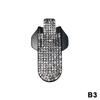 Portachiavi Apribottiglie Bling Creativo Strumento Apribottiglie per Bevande con Strass Piccolo Portatile Facile da Impugnare Uso Campeggio Casa