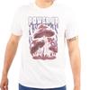 Cool Trippy Psychedelic Mushrooms Power Up Womens or Mens Crewneck T Shirt Tee
