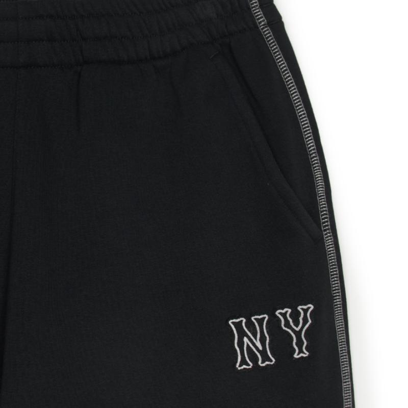 New MLB Basic New York Yankees Casual Pants Unisex Black 3APTB0651-50BKS