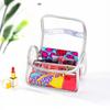 Makeup Bag, Instagram Style, Large Capacity, Portable Travel Wash, Rinse Cosmetics, Transparent Storage Bag, Lightweight Design, Reusable