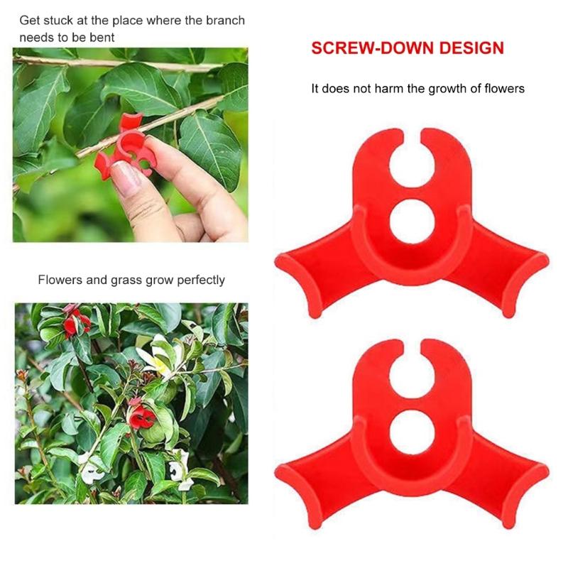 Plant Training Clip Adjustable Plant Bender Clip For Home And Professional Gardening Planting Supply Accessories 50Pcs