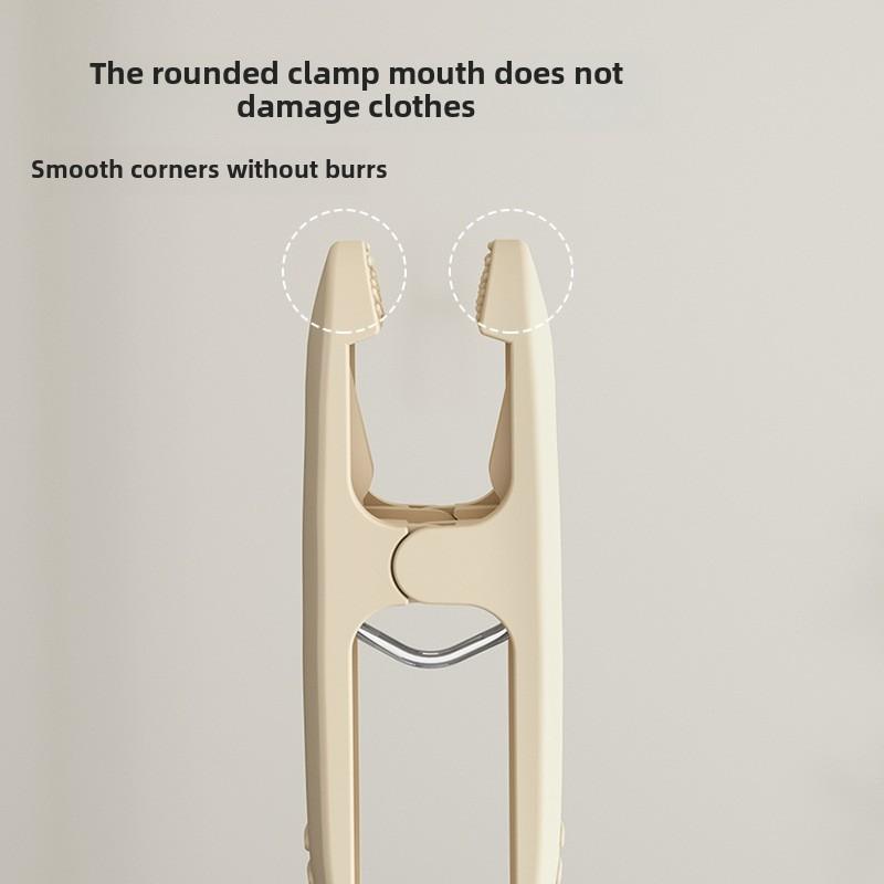 10PCS Large Beach Towel Clips Plastic Strong Windproof Clothes Pegs Quilt Hanging Clip Reusable Non-slip Fixed Drying Clothespin