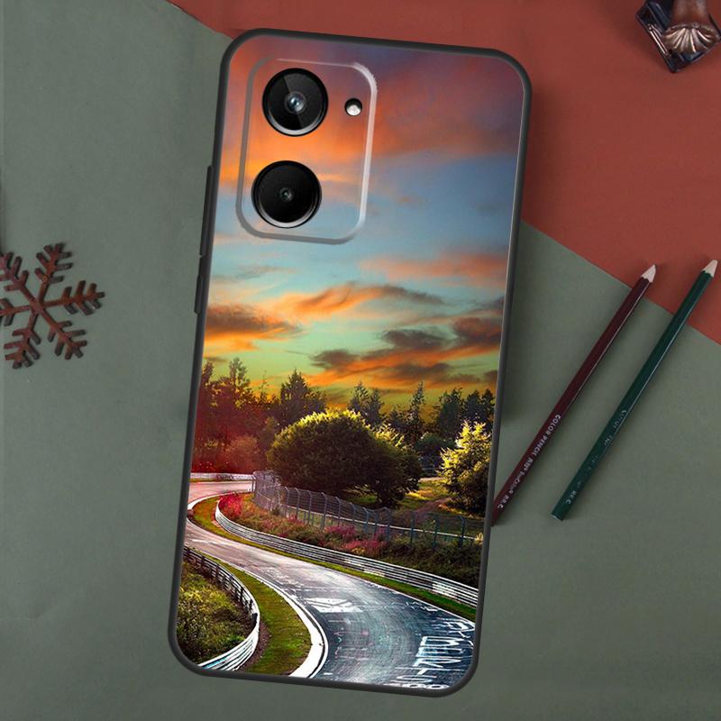 

Green Hell Nurburgring Case For Realme 15 Pro GT7 GT6 C65 C67 C61 C53 C55 C51 C35 C63 C71 C75 11 12 13 14 Pro Plus Realme C75 4G