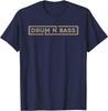 Drum and Bass Underground Junglist DNB Basslines T-Shirt
