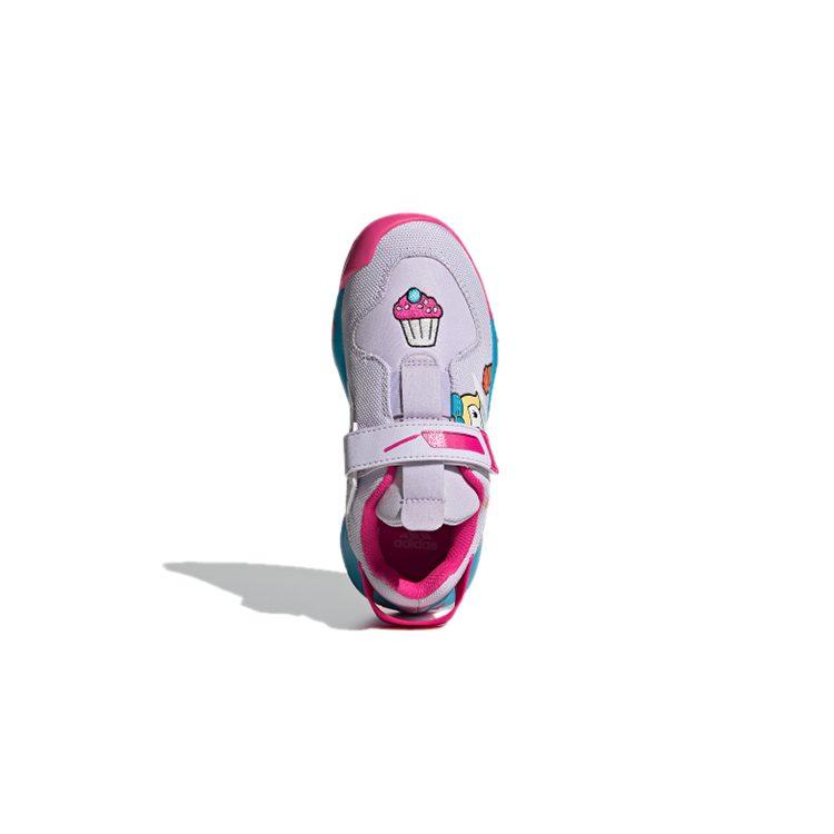 adidas Activeplay Cleofus Atmungsaktive Niedrige Kinder Laufschuhe Lila Pink Kinder im Alter von 3 7 Jahren FX9603