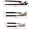 ForHomHeavy Duty Quick Pipe Wrench 8"/10"/12" Chrome Vanadium Adjustable Jaw Water Pipe Clamp Pliers Plumbing Repair Opening Kit