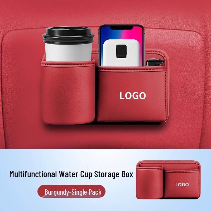 Multi-Function Car Storage Box: Phone, Keys, Cup Holder & Cigarette Case