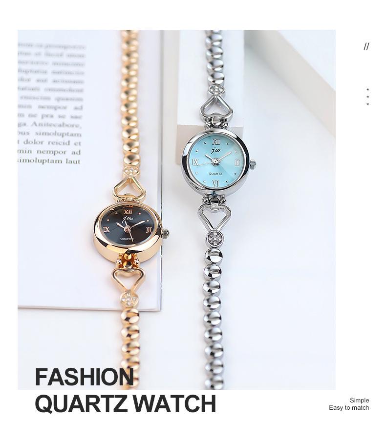 Women's Elegant Fashion Quartz Steel Band Bracelet Watch