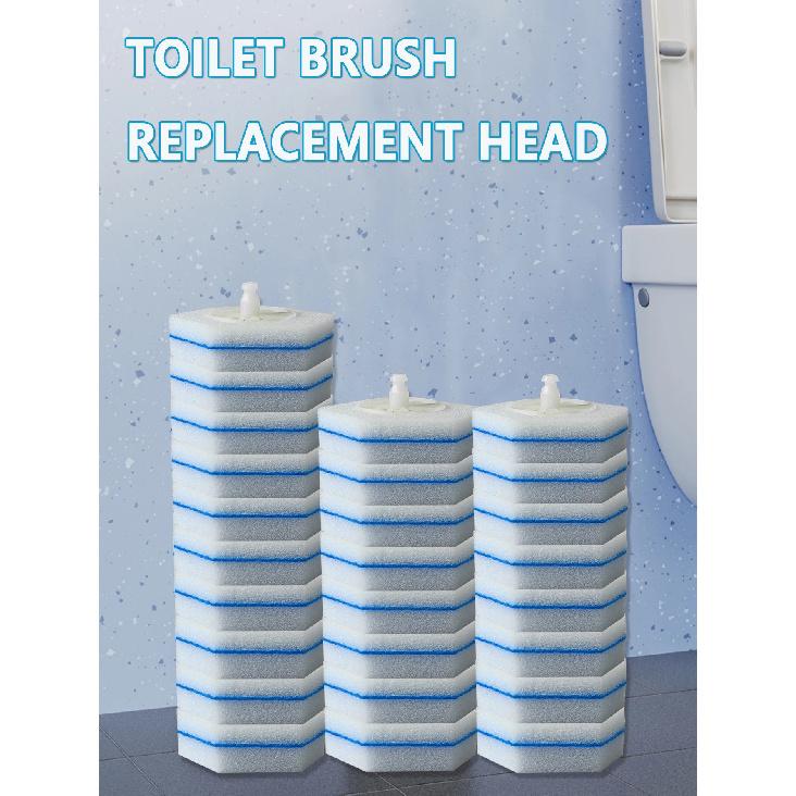 Disposable Toilet Disposable Toilet Cleaning Wand Refills, Disposable Toilet Cleaning Wand Heads BrushCompatible With Much Wands 20pcs