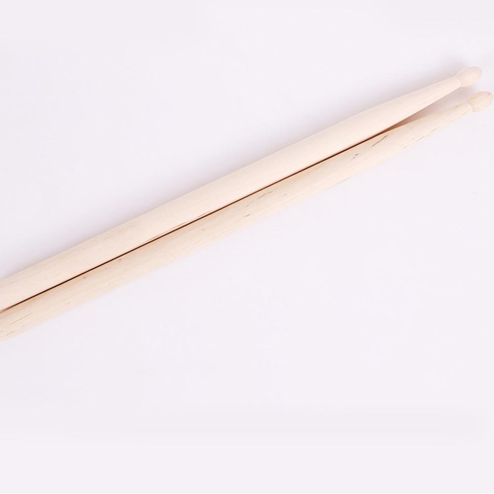Kolip Maple Wood Children's Drum Sticks Anti-slip Drumsticks Music Toy for Jazz 5A Electronic Drum