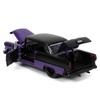 JADATOYS BTM Scale Diecast 1955 Chevy Bel Air Purple 32699 124 #24 [Used]