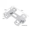 Hasp Latch Lock Sliding Door Window Cabinet Fitting Room Stainless Door Lock Safety Buckle