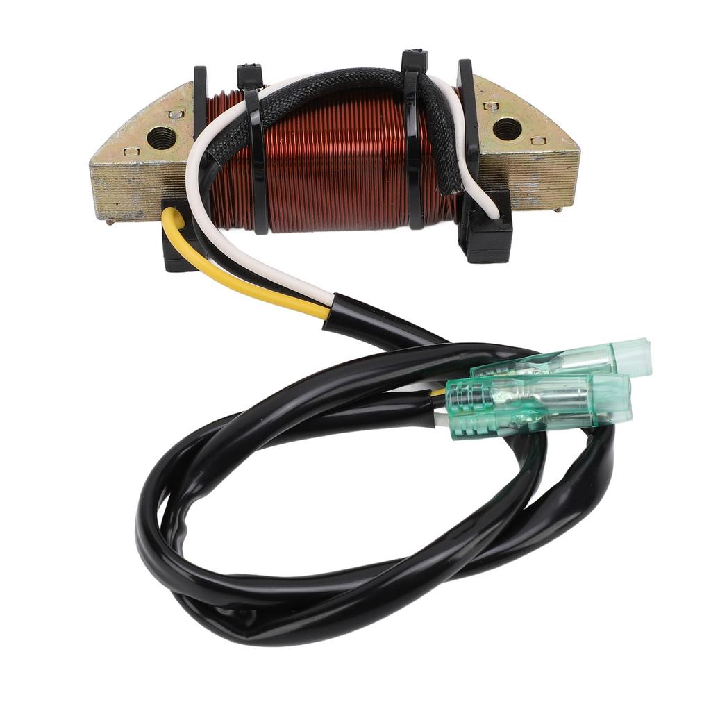 Bootsbeleuchtung Spule 3G2 06023 1 Metall Leistungsstarker Lichtmaschinen Ladespule Hohe Haltbarkeit für Marine 9,9PS 15PS 18PS 25PS