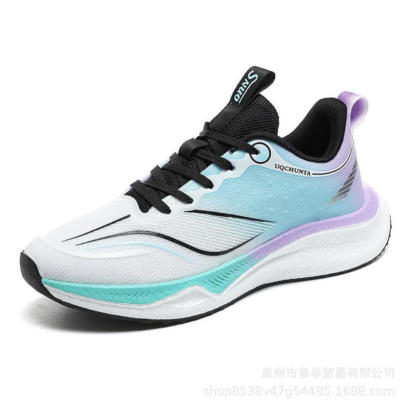 Popcorn Couple Soft-soled Rebound Casual Sports Shoes Carbon Board Training Shoes Comfortable, Non-slip and Wear-resistant Running Tide Shoes