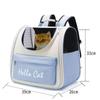 Travel Cat Backpack: Multifunctional, Foldable, Soothing, Anti-Scratch Double Shoulder Bag with Pet Compartment
