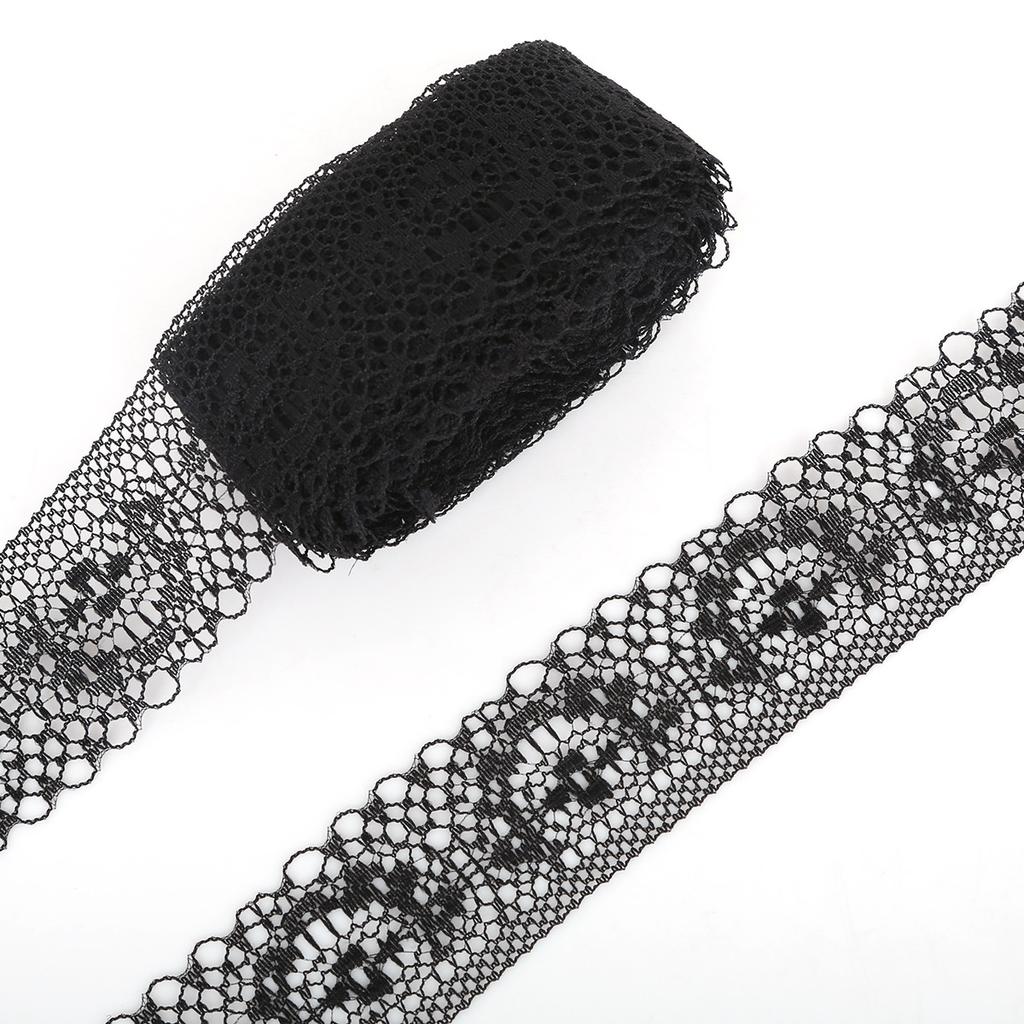 10Yard/lot Lace Trim Ribbon 4cm Rustic Wedding Decoration Handcrafted Embroidered Party Clothes Dress Decoraiton