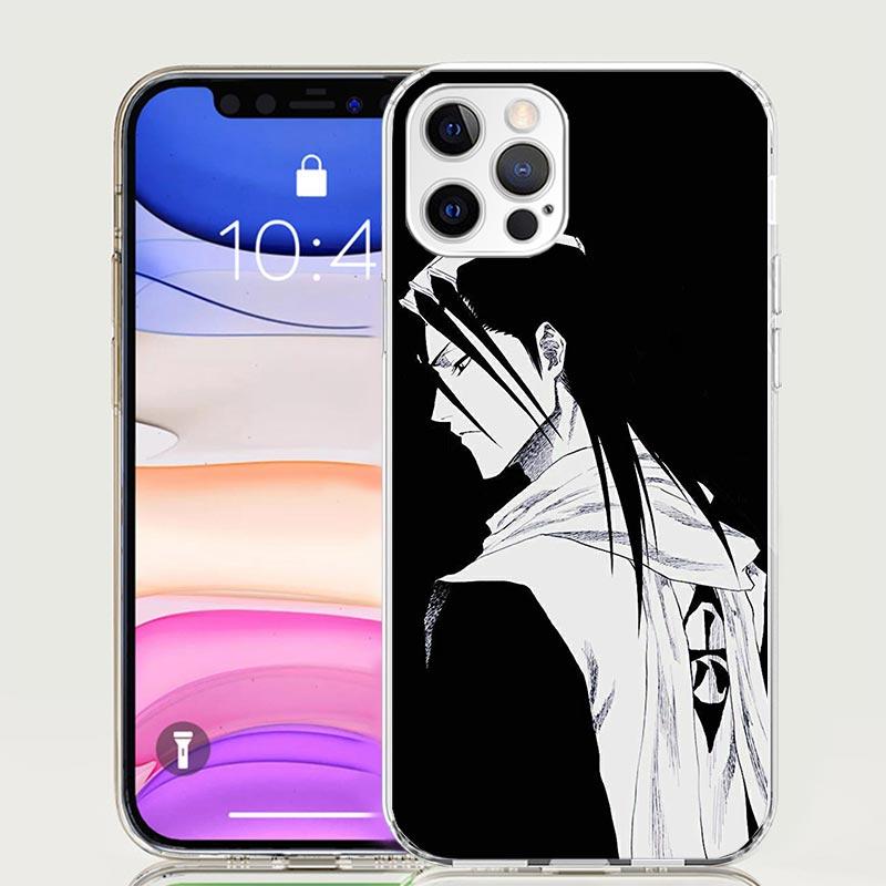 Bleach Kuchiki Byakuya Phone Case for Apple iPhone 17 Air 16 15 Plus 14 + 13 Mini 12 11 Pro Max 7 8 SE 16Max Soft Shell Cover Co