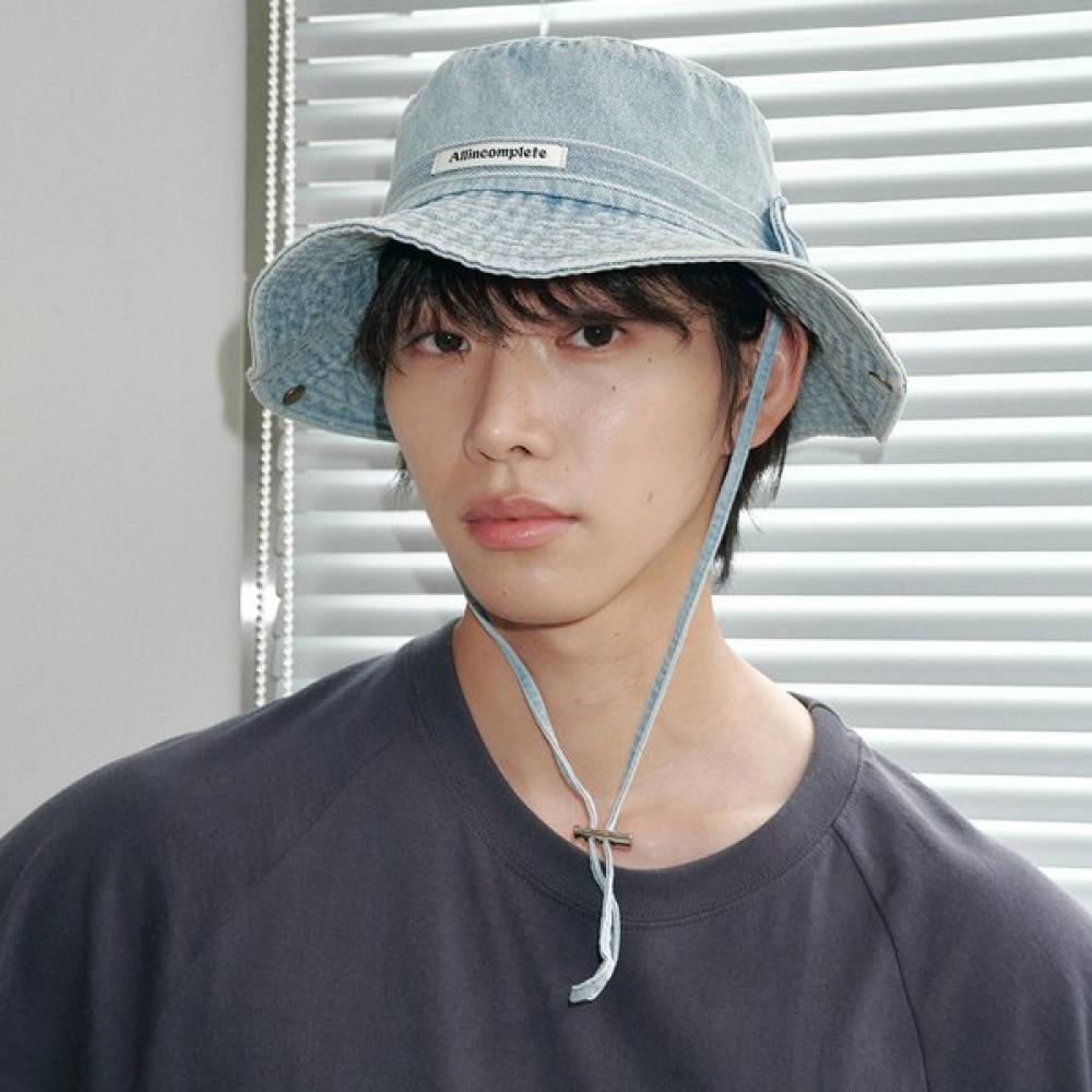 Allincomplete Denim Washed Safari Hat 3 Colors