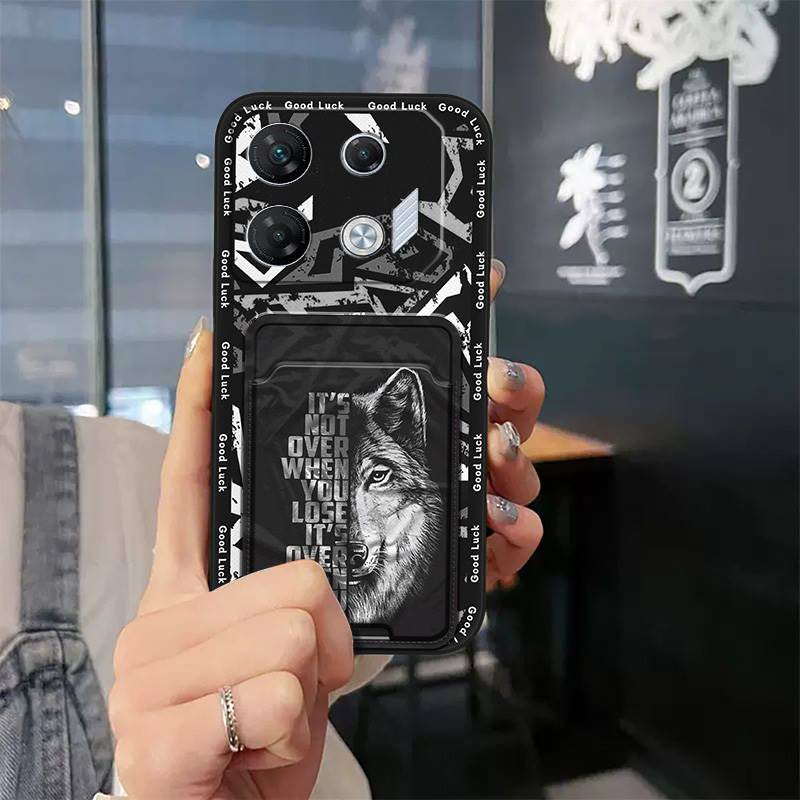 

защитный противоударный чехол для телефона для infinix GT 10 Pro/X6739 ТПУ мультяшный пылезащитный слот для карт грязеотталкивающий противоударный infinix GT 10 Pro/X6739