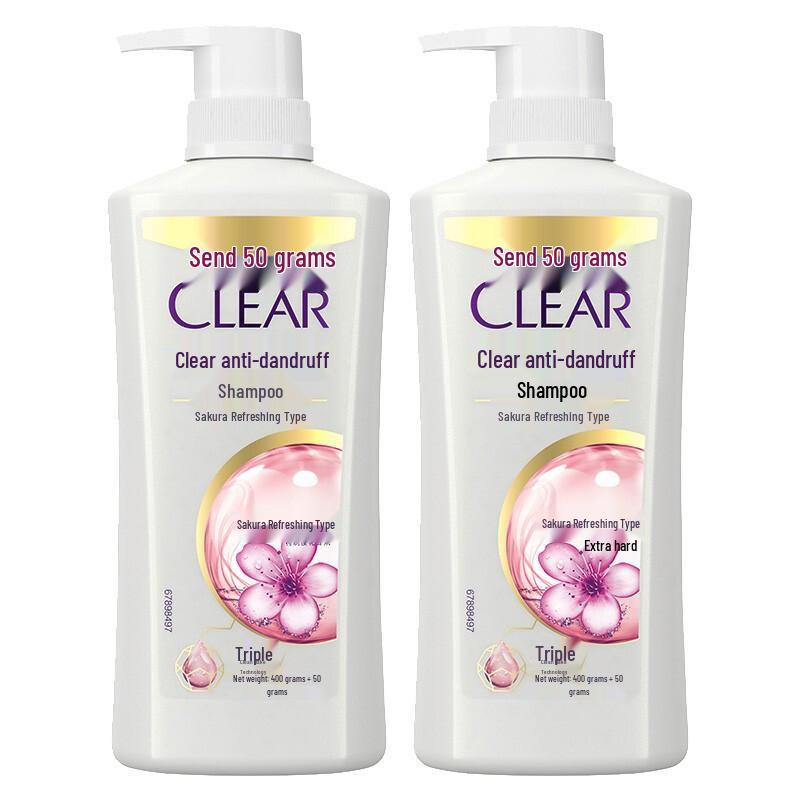 

Clear Cherry Blossom Anti-Dandruff Shampoo (2x450g)