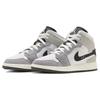 Jordan 1 Mid SE Craft White Cement Grey Black GS FD9091-002