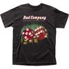 Bad Company Straight Shooter Mens T Shirt Rock N Roll Music Band Tee New Black