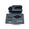 Industrial USB  Port with  Card Reader Easy Installation Sound Port Streamlined Sound Connection Suitable for F150