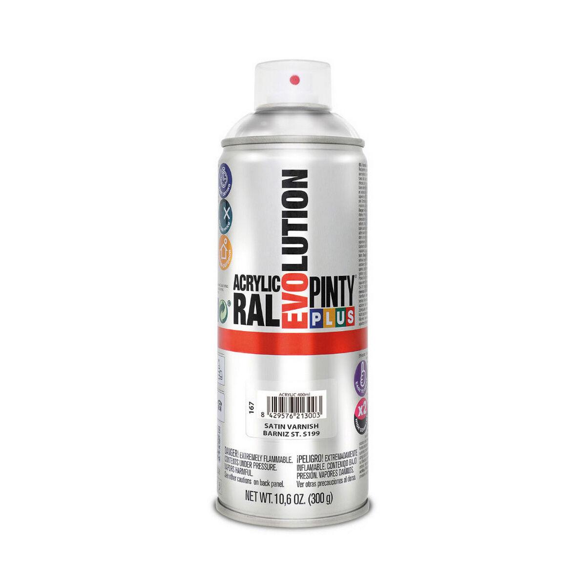 

Pintyplus Evolution Spray Varnish S199 400 мл Сатиновый бесцветный