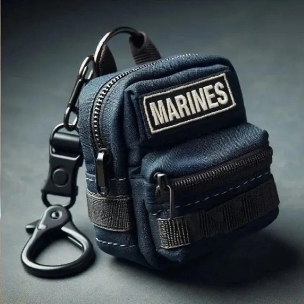 Novo Mini Mochila de Pano Chaveiro Multiuso Bolsa de Chaves Bolsas Carteiras de Moedas Multiuso Bolsa de Chaves Acessório para Exterior Presente para Adolescentes