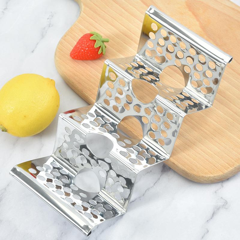 Taco Holder Stand Pancake Rack Stainless Steel Mexican Roll Rack Trays Taco Display Stand Mexican Food Rack Kitchen Gadgets