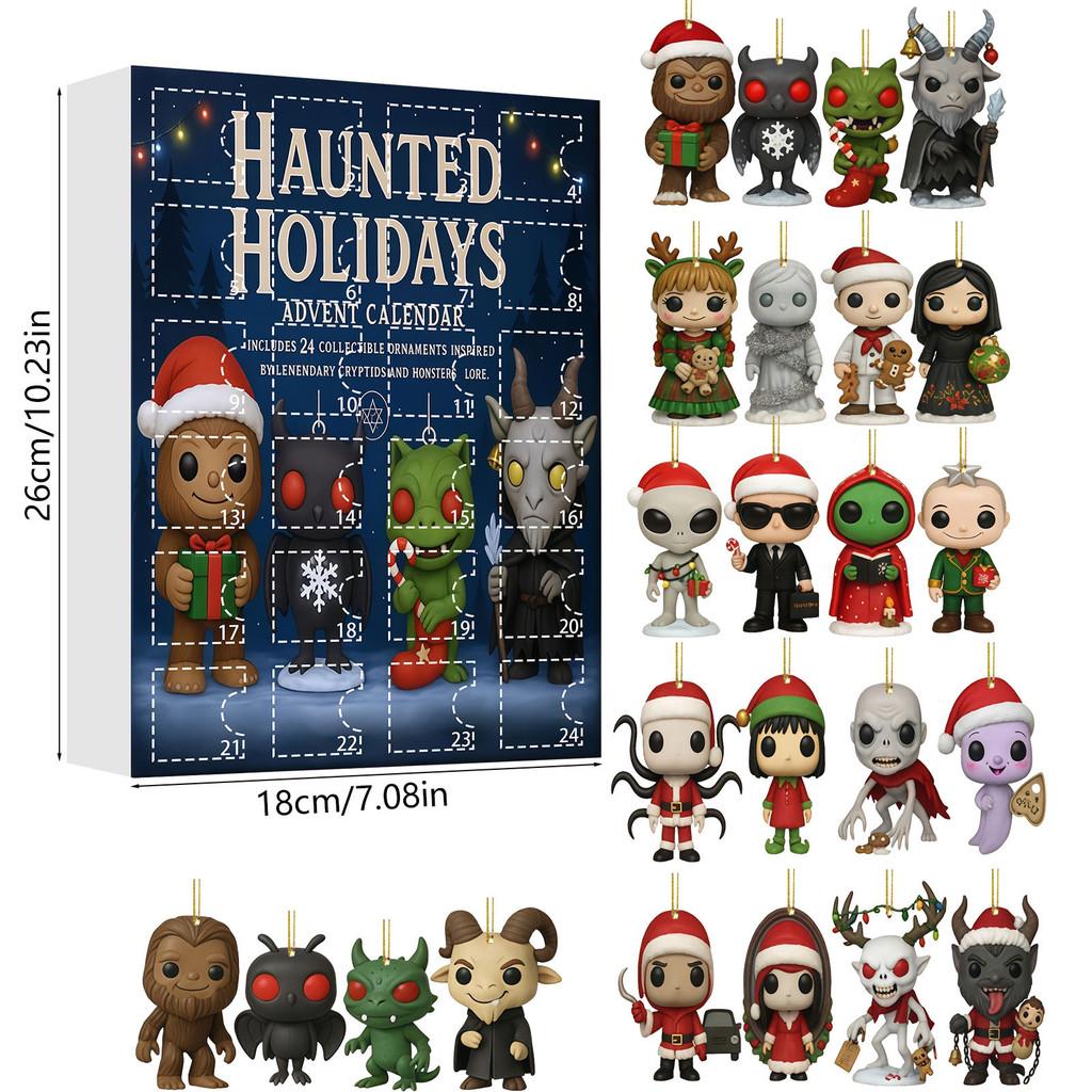 Julnedräkning Hängande Akrylpynt Med Game Of Thrones Och Wicked För Julklapp