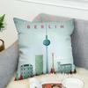 H-Henry Art Pillow Case For Car Sofa Decorative Home Double-sided Print Plush Square Throw Pillow Cushion Cover